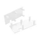 High-Performance UPVC Door Infill End Caps – Leak-Proof Edge Protection (2 Pack)