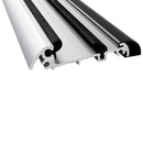 Premium Black Slimline Inward Opening Thermal Cover – High-Performance Heat Barrier For Thresholds