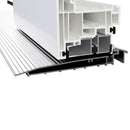 Premium Thermally-Broken Threshold Door Sill – Outward Opening | Non-Slip | Fits 18–23mm Gaps – Weatherproof Seal