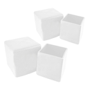 Square Plastic Ferrules For Secure And Stable Furniture Legs
