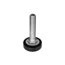 25mm Base Black Articulating Adjustable Feet For Machinery Equipment