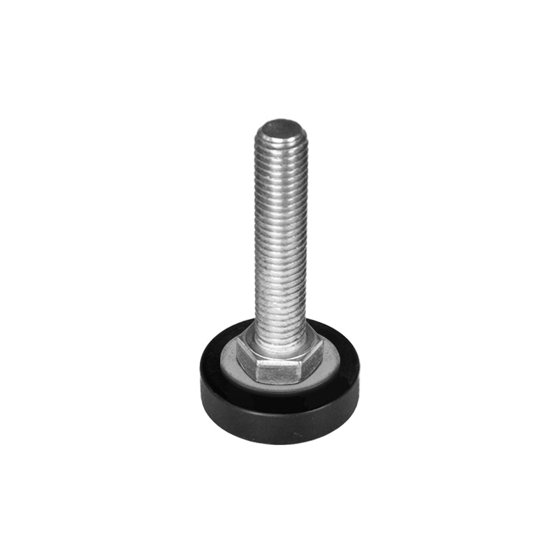 25mm Base Black Articulating Adjustable Feet For Machinery Equipment