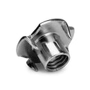 Wood Furniture Adjustable Feet – Includes T-Nut Fixings (Pack of 15)