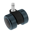 High Durable 38mm Polyamide Soft Wheel Castors Perfect For Domestic Applications - 5Pcs