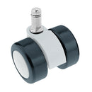 High Durable 38mm Polyamide Soft Wheel Castors Perfect For Domestic Applications - 5Pcs