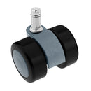 High Durable 38mm Polyamide Soft Wheel Castors Perfect For Domestic Applications - 5Pcs