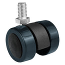 High Durable 38mm Polyamide Soft Wheel Castors Perfect For Domestic Applications - 5Pcs