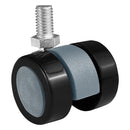 High Durable 38mm Polyamide Soft Wheel Castors Perfect For Domestic Applications - 5Pcs