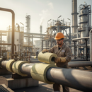 Premium Pipe Insulation Fire-Resistant Water-Repellent | High-Quality Stone Wool - Outer Diameter 194 to 508mm - Additiona...