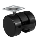 High Strength Polyamide 38mm Braked Castor Wheels For Heavy Furniture