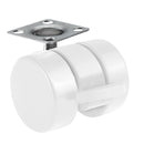 High Strength Polyamide 38mm Braked Castor Wheels For Heavy Furniture