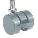 High Strength Polyamide 38mm Braked Castor Wheels For Heavy Furniture