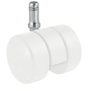 Professional 38mm Polyamide Hard Castor Wheels For Trolleys & Furniture - 5Pcs