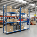Premium Melamine Shelf 15mm Blue - Additional Industrial Racking Shelf - UK Stock