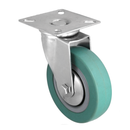High-Performance Top Plate Green Budget Castors For Trolleys & Dollies