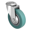High Quality Bolt Hole Green Budget Castors For Machinery Wheels - 5 Pack