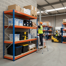 Heavy Duty Industrial Shelving 3050mm High | 800kg Total Capacity | 5 Tier Chipboard | Extra Tall