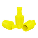Heavy Duty Silicone Flangeless Plugs Durable & Reliable Sealing Solution - 100 Pack