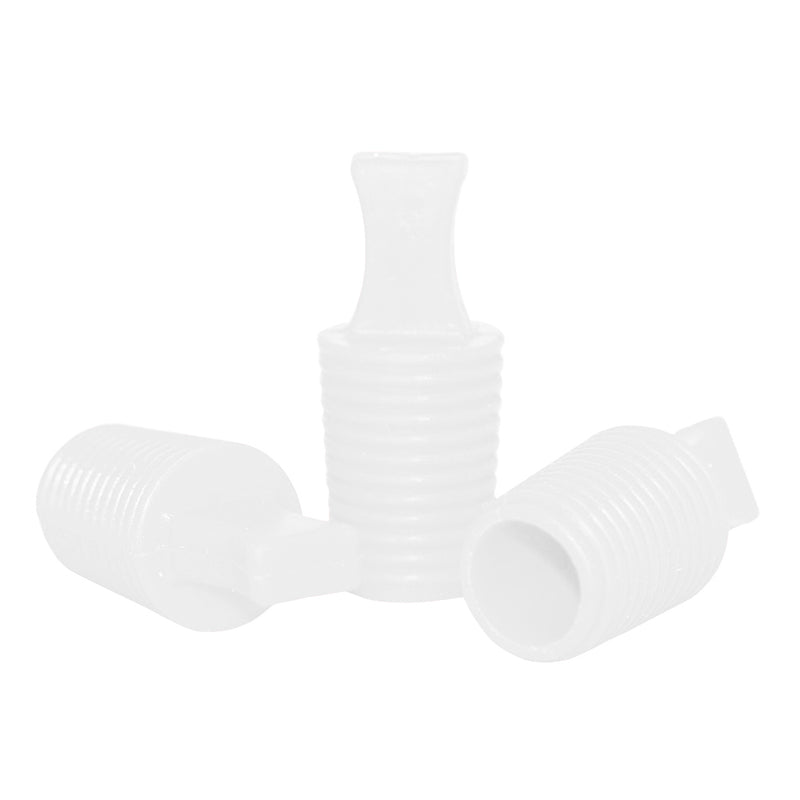 Heavy Duty Silicone Ribbed Plugs For Threaded Hole Protection - 100 Pack