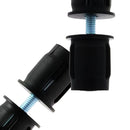 Round Straight Connectors For Reliable Electrical Connections - 10Pack