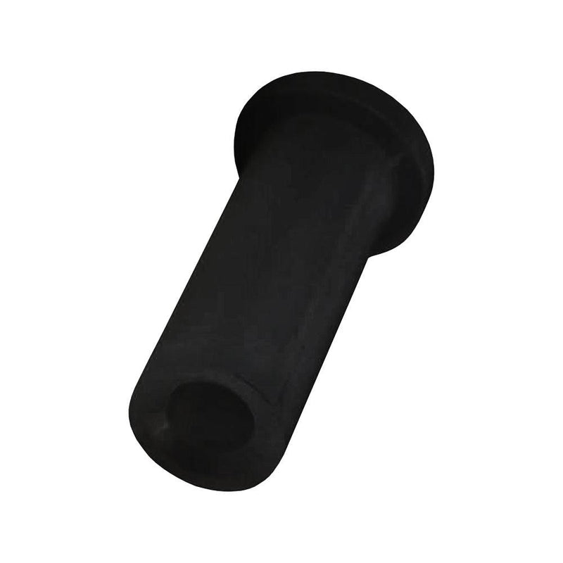 High-Quality Black EPDM Ribbed Eze Caps For Industrial  Use - Pack of 10