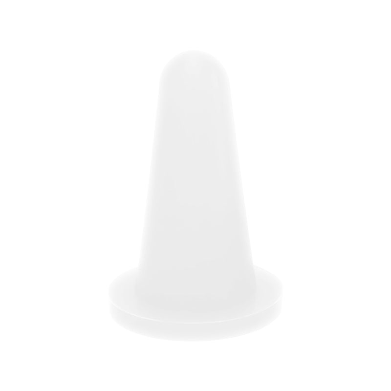 Premium Clear Silicone Cone Caps Perfect For Sealing And Masking - Pack of 100