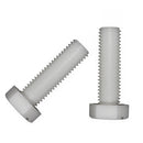 Hex Head Slotted Screws DIN 933 – Natural Nylon For Secure Fixing