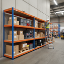 Pack of 3 Heavy Duty Industrial Shelving - 2000mm High - 500kg Capacity
