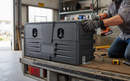 Heavy Duty Plastic Toolbox with 167L Capacity, Lockable Design, and Waterproof Seal for Secure Storage