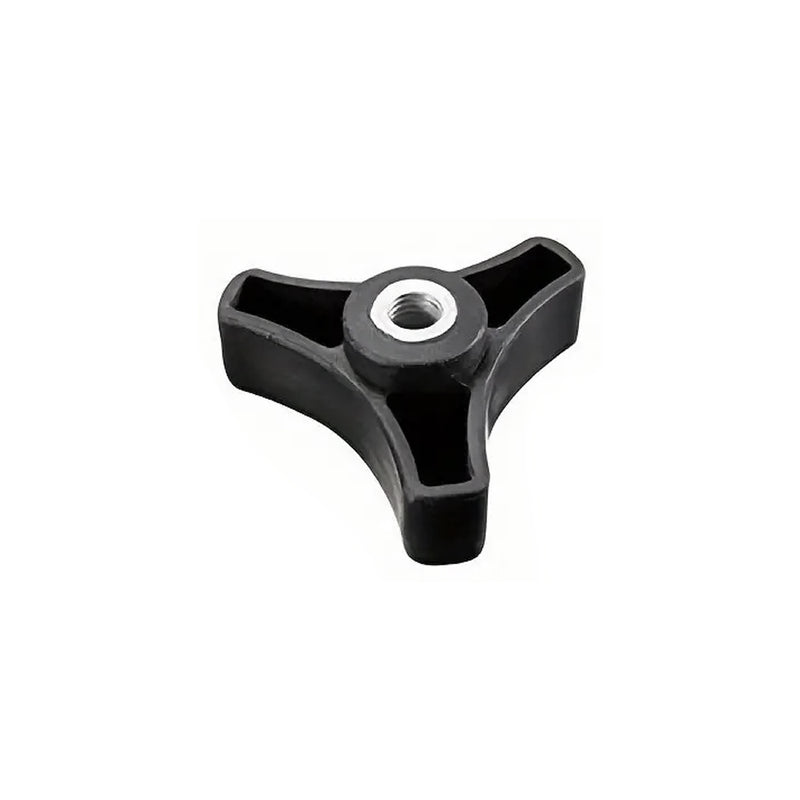 High Durable Black Standard Triangle Style Knobs For Industrial Clamping