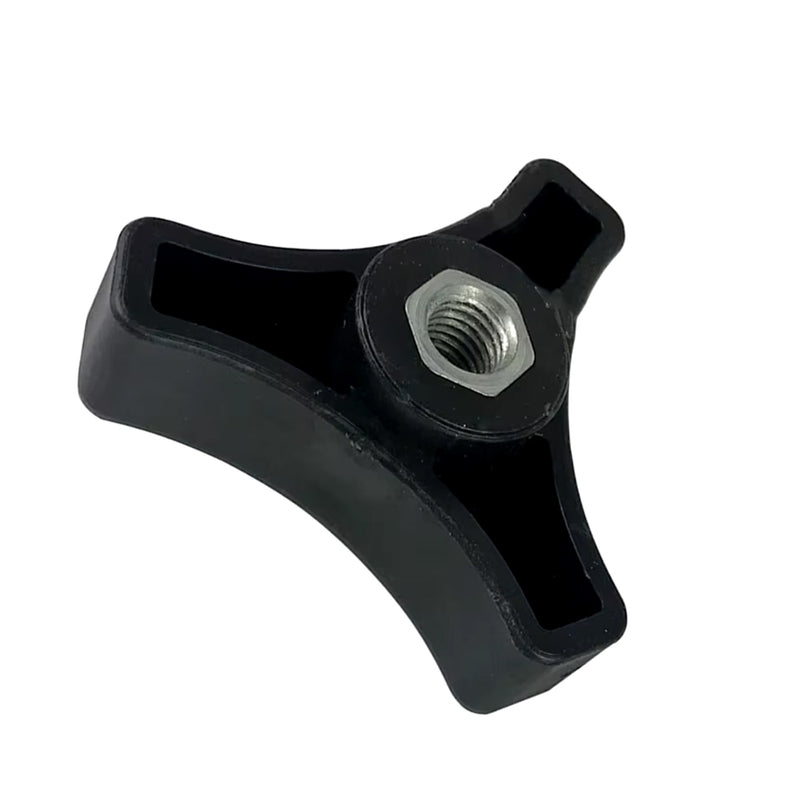 High Durable Black Standard Triangle Style Knobs For Industrial Clamping