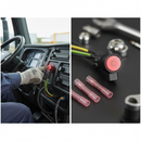 12/24v Cabin switch HACO to suit Bar Cargo & Dhollandia - Main Product Image