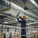 Premium High-Performance Glass Fibre Ductwrap with Aluminium Foil Facing for Superior Thermal Insulation - Main Product Image