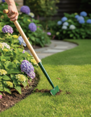 Professional Heavy Duty Lawn Edging Iron with 26" Ash Handle and 8" Blade for Perfect Edging - Main Product Image