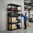 Heavy Duty Metal Shed Shelving - 1800mm High - 90/130kg Capacity