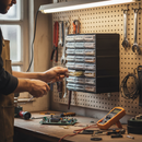 Heavy Duty Plastic Storage Units with 24 Drawers for Organizing