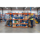 Premium Industrial Shelving - 1677mm High - 400kg Capacity - Chipboard Design