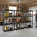 Premium Plastic Shed Shelving - 1330mm High - Holds 20kg per Level