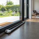 Bottom Rail (no lock) with End Caps & Bottom Seal. - Detail View