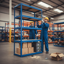 Premium Heavy Duty Shelving 1800mm High | 200/280kg Capacity | Blue Industrial Racking