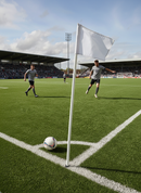 Premium Springback Corner Pole & Socket with Flexible Rubber Connector for Enhanced Stability and Durability - Detail View