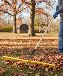 Premium Heavy Duty 48-Inch Polypropylene Grass and Leaf Rake for Efficient Debris Removal - Main Product Image