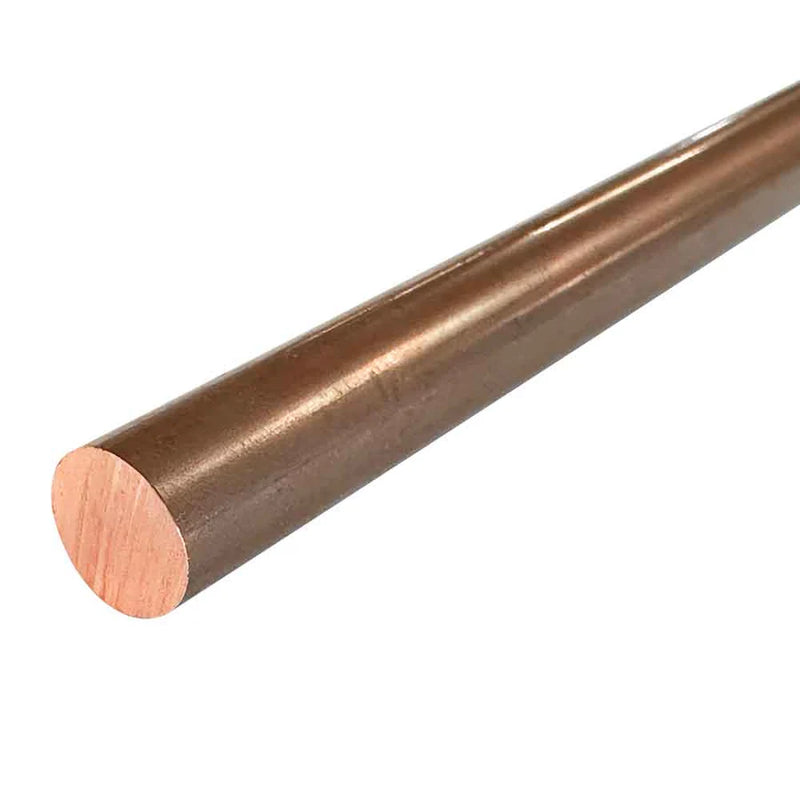 Copper Round Bar 38.1mm Diameter