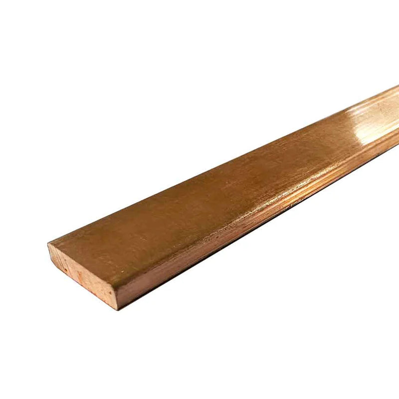 Durable & Versatile 38.1mm x 6.3mm Copper Flat Bar