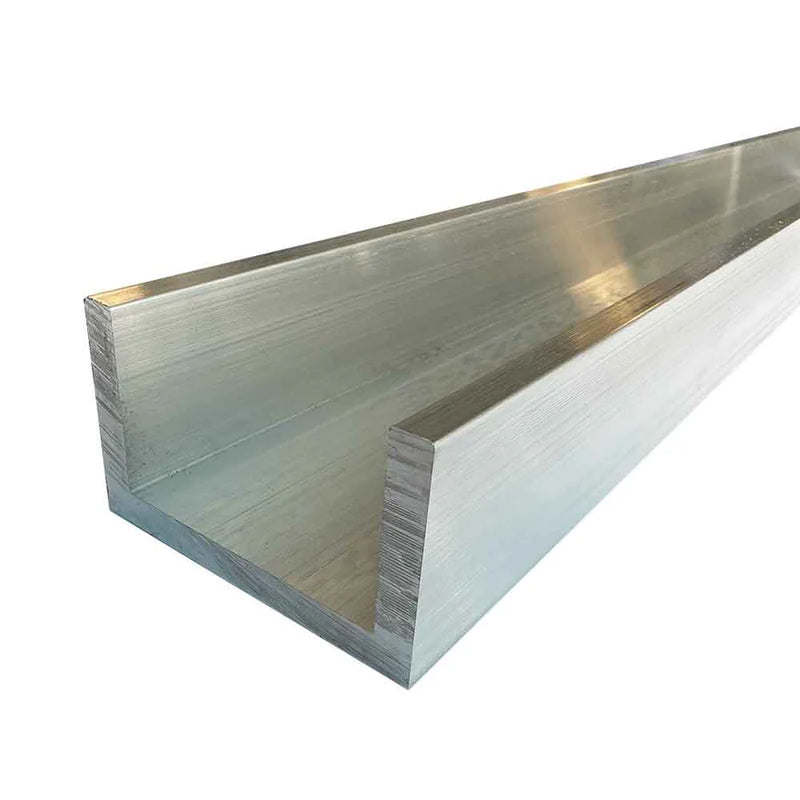 25.4mm x 12.7mm x 3.2mm Aluminium Channel