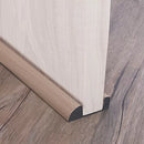 Heavy Duty Wood Effect Foam Under Door Seal | Fits 3–30mm Gaps  | Draught & Dust Protection For Internal Doors