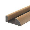 Heavy Duty Wood Effect Foam Under Door Seal | Fits 3–30mm Gaps  | Draught & Dust Protection For Internal Doors