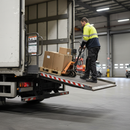 Tail Lift Platform Warning Sticker Set - Detail View