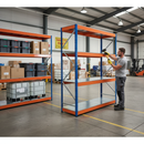 Heavy Duty Steel Shelving 3050mm High 800kg Capacity - Industrial Storage Racking