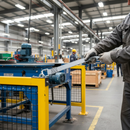 Premium 43mm Grey Bottom Strap with Closed Rave Hook, 790mm Length - High-Quality Professional Grade for Industrial and Commercial Applications